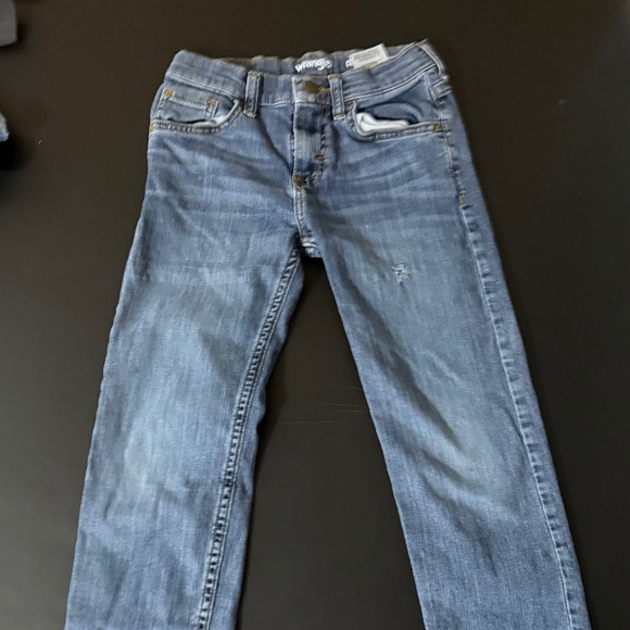 Wrangler Classic Straight Jeans boys Sz 8 - Picture 1 of 3